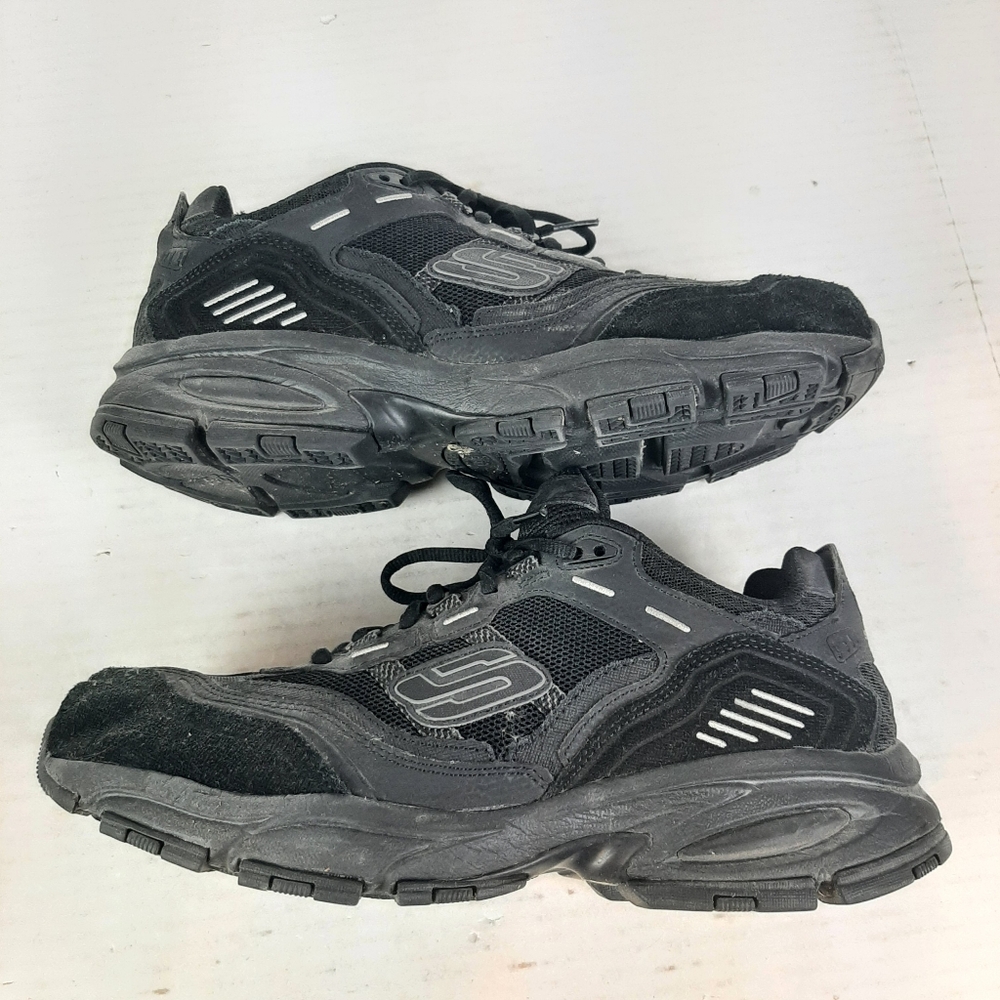 🛍Skechers Sport Men's Size 11 Vigor 2.0 Trait Memory Foam Sneaker, Black - Picture 9 of 10